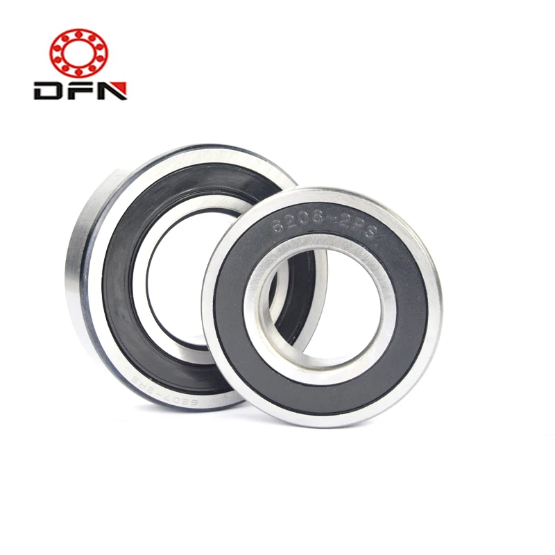 China Manufacturer free samples bearing 62201 12x32x14mm 62202 15x35x14mm RS 2RS deep groove ball bearings
