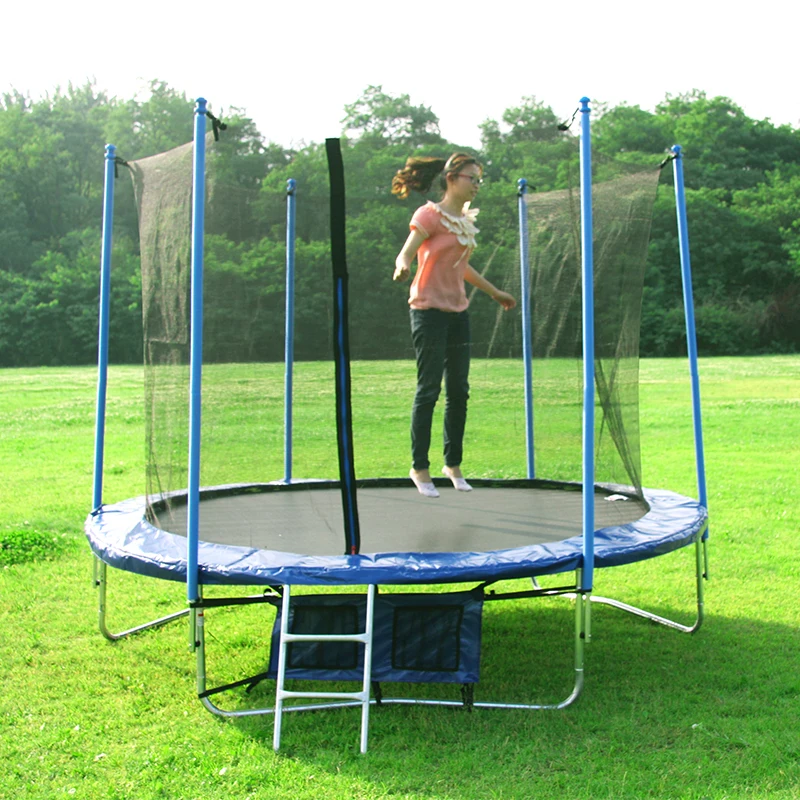 Professional Household Adult Children Elastic Outdoor 12ft 13ft 14ft 15ft Round Big Bounce Jumping Bed garden Trampoline