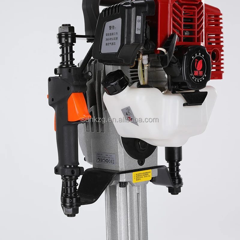 Easy To Hold And Carry  Hot Sale 52CC  2 stroke Gasoline Ground Screw Pile Driver