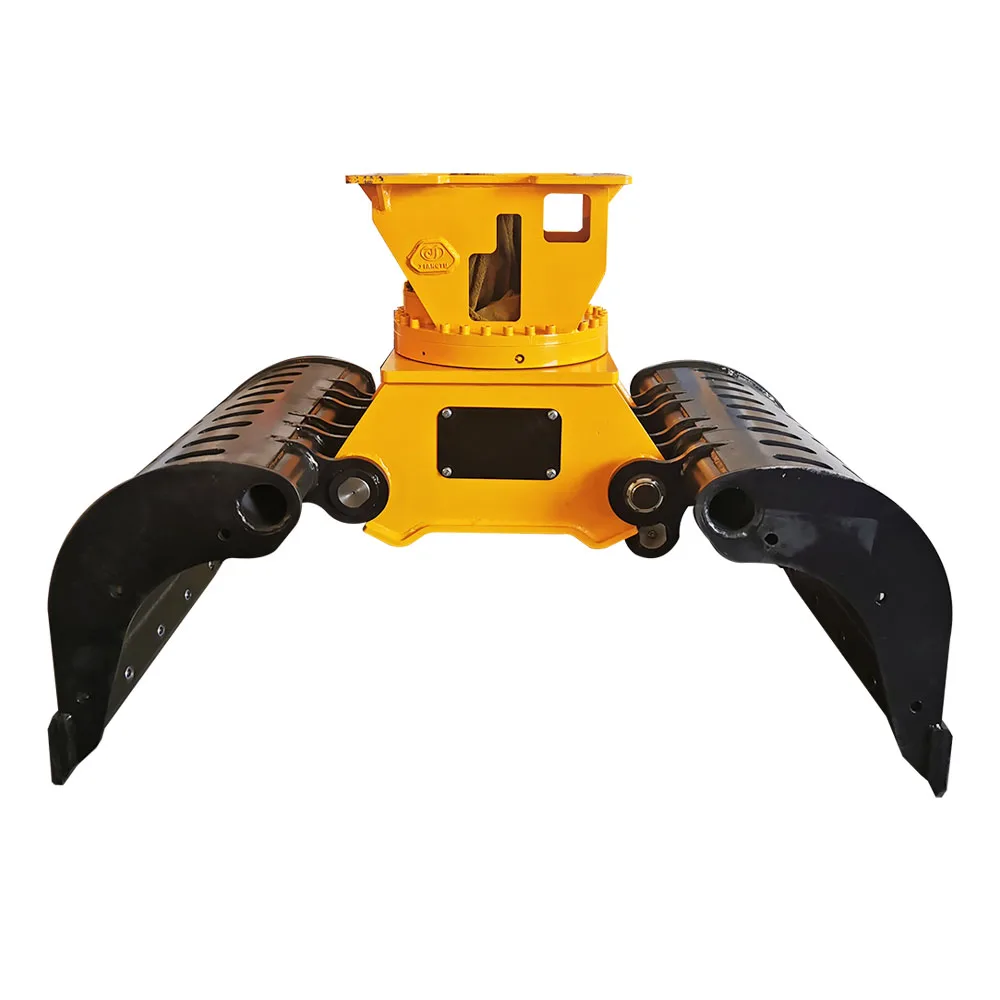 Best High Quality Excavator 360 Hydraulic Rotating Plate Top m+s Motor Demolition Heavy Duty Sorting Grapples