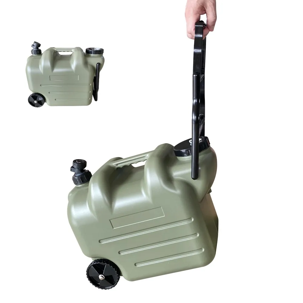 Portable Emergency BPA Free 28L Water Jug Water Storage Carrier Camping Water Container with Spigot