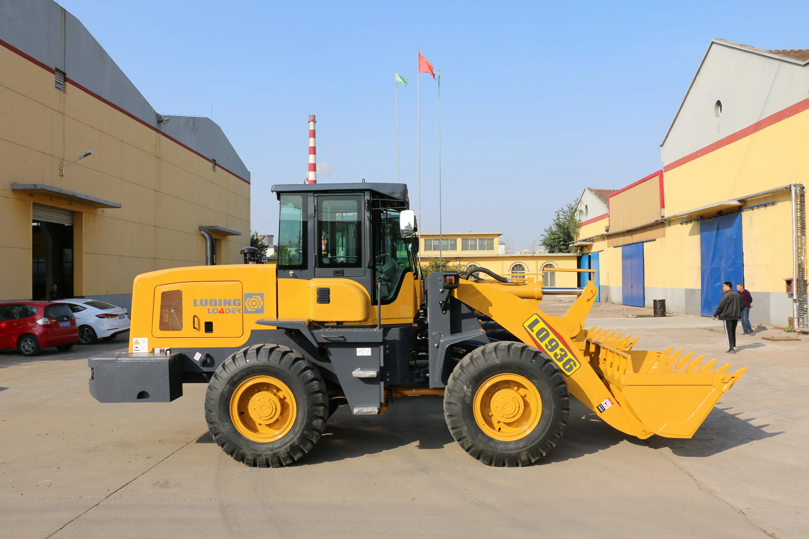 ZL30 3Ton Mini Loader CE Certification 1.5-2 CBM Bucket Capacity Versatile Mini Wheel Loader optional Weichai Engine