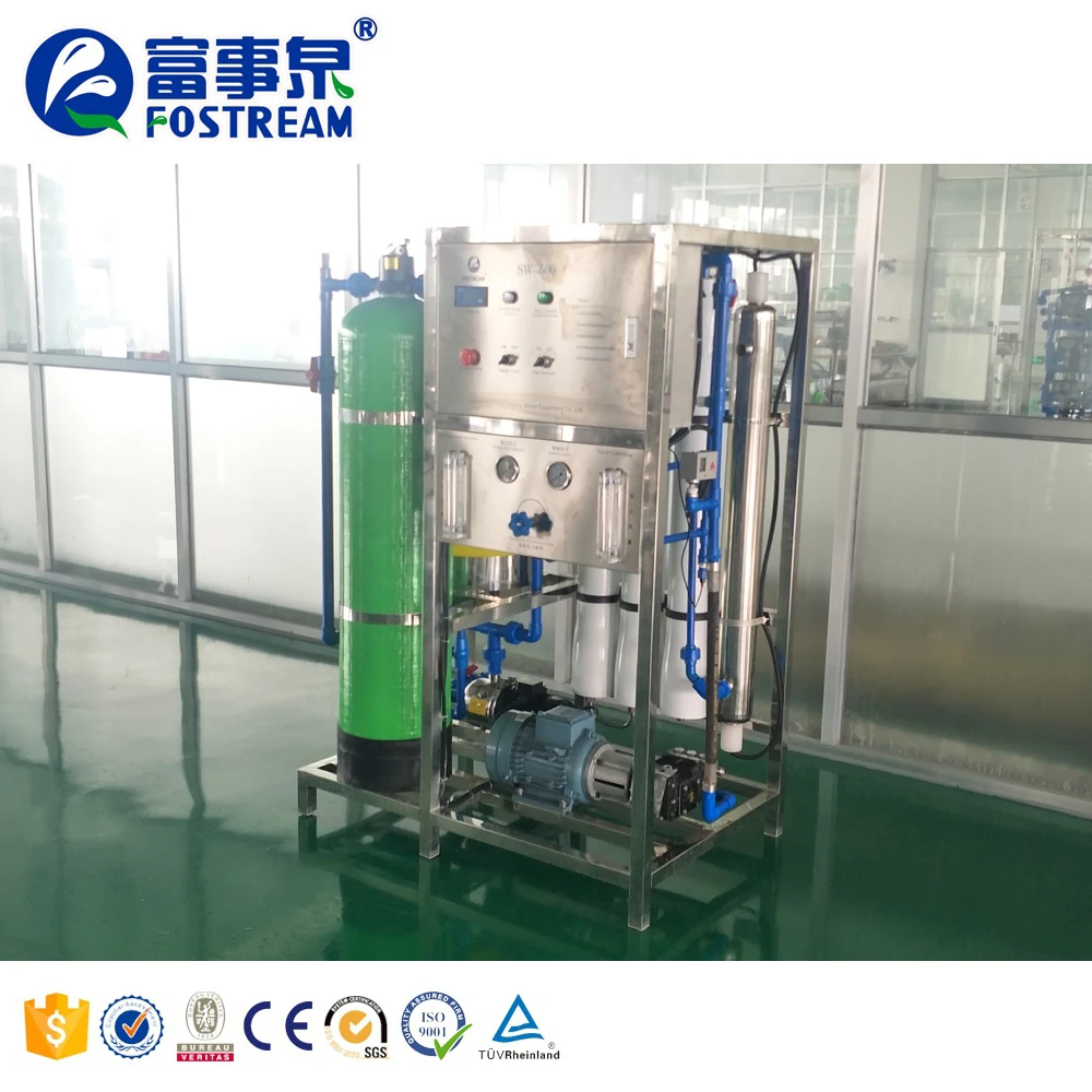 Fostream 250lph 500lph 1000lph Reverse Osmosis Salty Saltwater System Sea Salt Water Seawater Filter