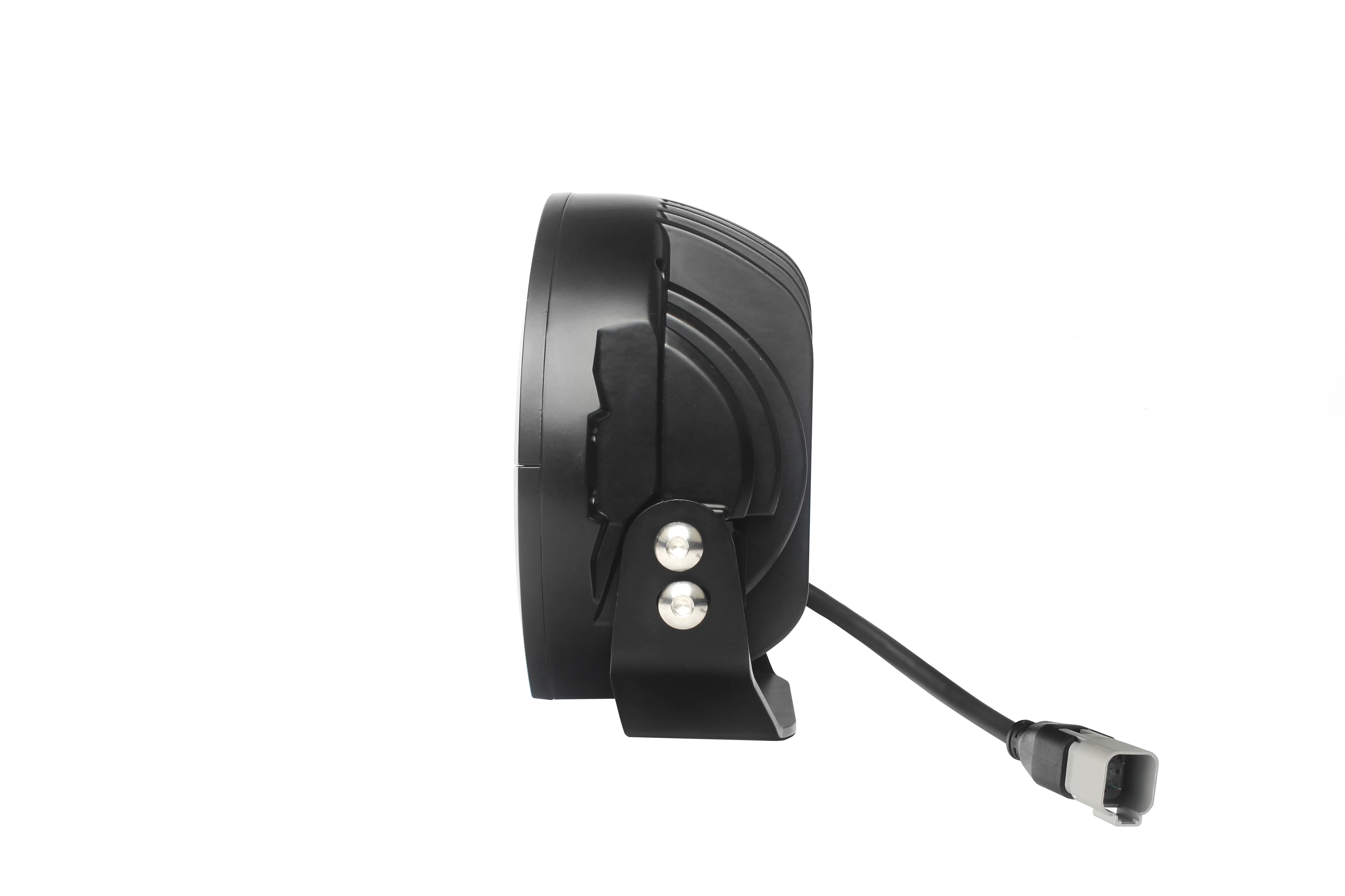 Wholesale Work Light For Truck 7/9 inch Flood 1 LED Headlight 300W Work touch lumina Spot Beam Round Offroad Driving Light