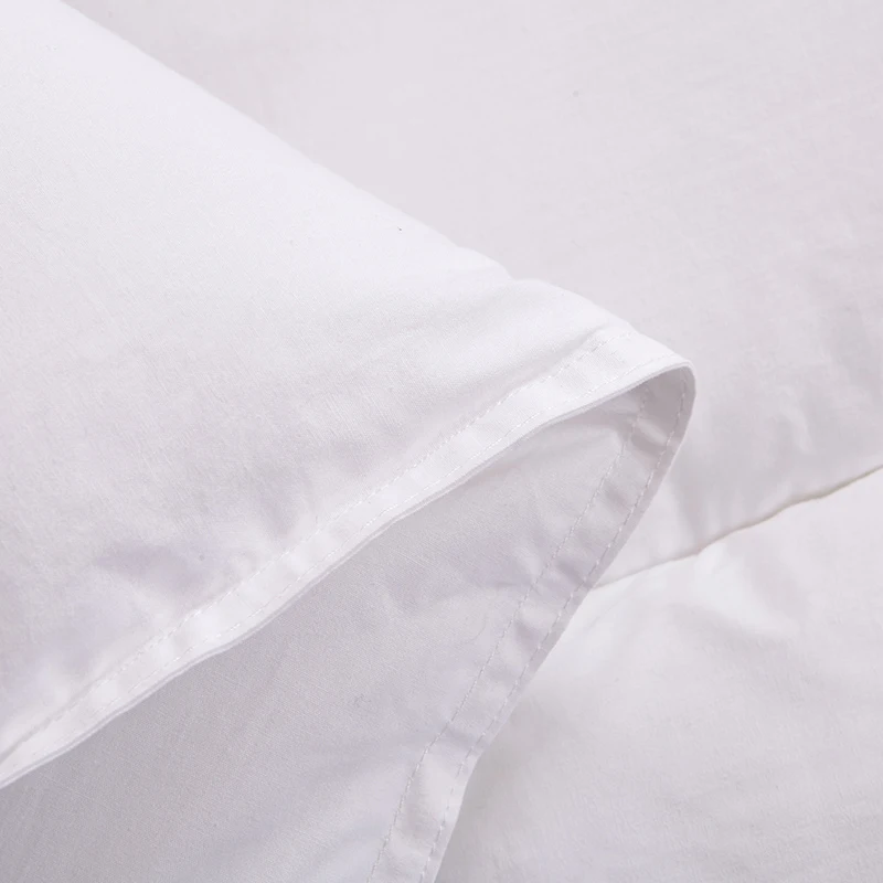 Hotel style 100% cotton duvet quilt set hotel duvet insert white down feather duvet inner bedding quilt