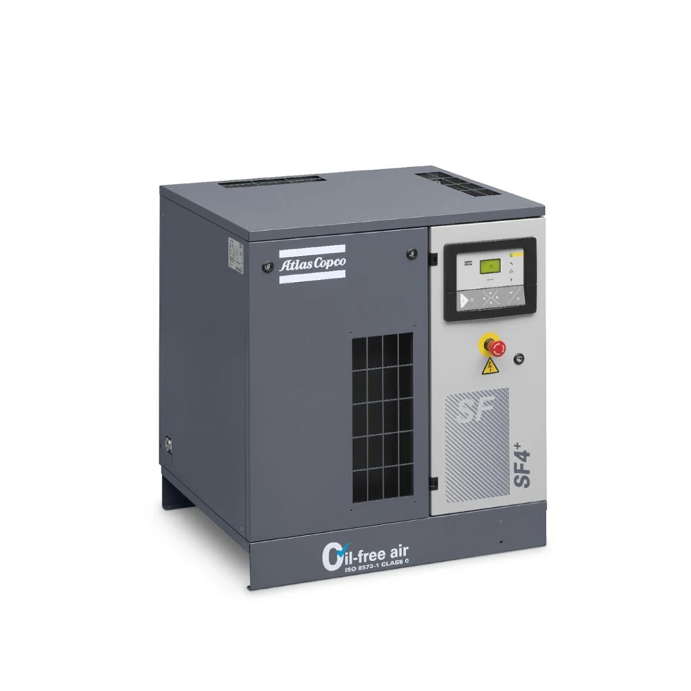 Китай недорогой SF SF4 + FF 5hp 3 7 кВт atlascopco безмасляный atlas copco воздушный компрессор