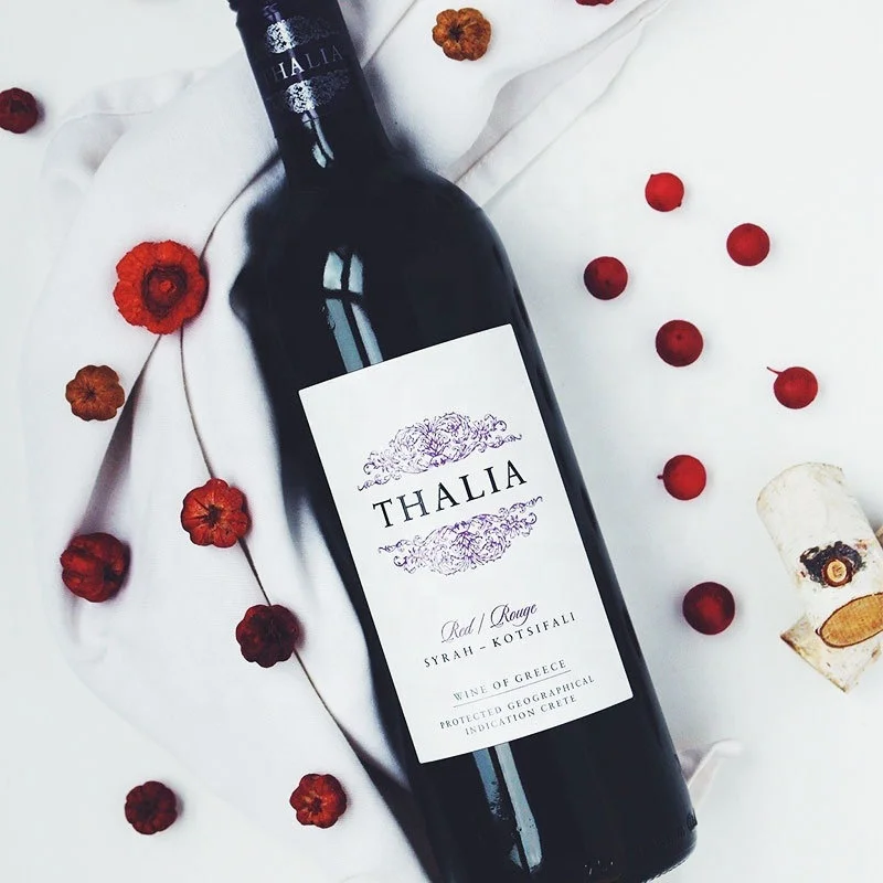 Skin Care Cosmetic Products Label Custom PET adhesive Brand Roll Bottle Sticker