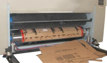 Box 4 Colors Corrugated Box Flexo Printing Machine Printer