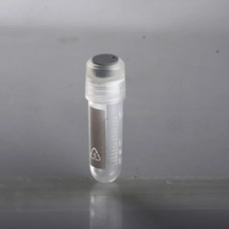 Лаборатория 2 мл внешняя резьба круглое дно криогенные флаконы реагент пластиковые флаконы