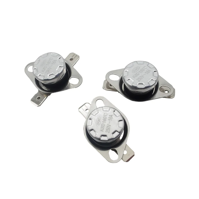 Термостат Ksd301 16a 125v 250v термальный переключатель тепловой предохранитель