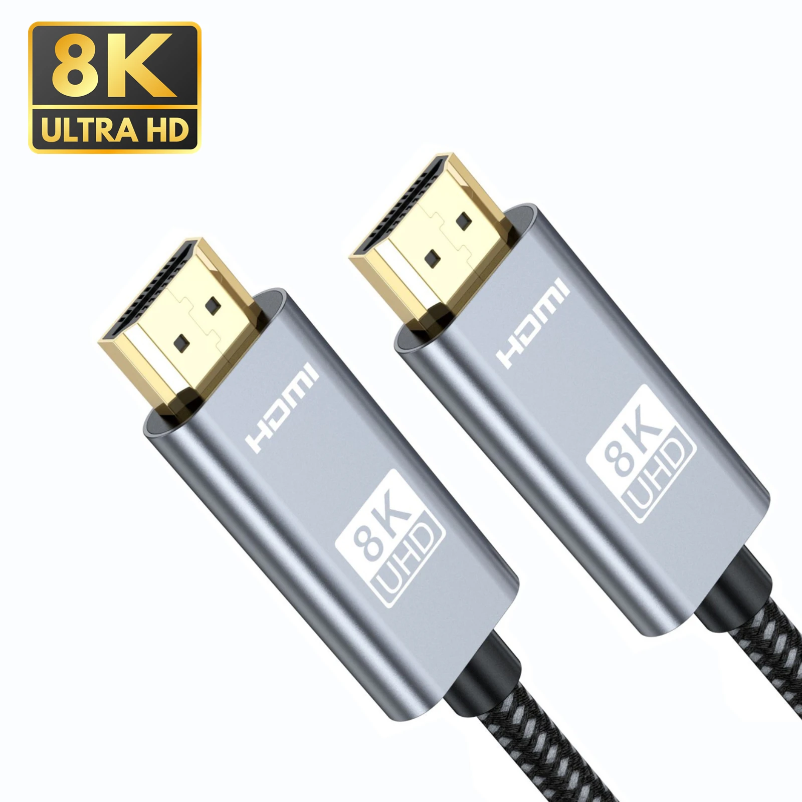 Hdmi 2 1 кабель 8k ультра hd высокоскоростной 4K @ 120 Гц 8K 60 3d hdr 48gps 3.3ft штекер-штекер