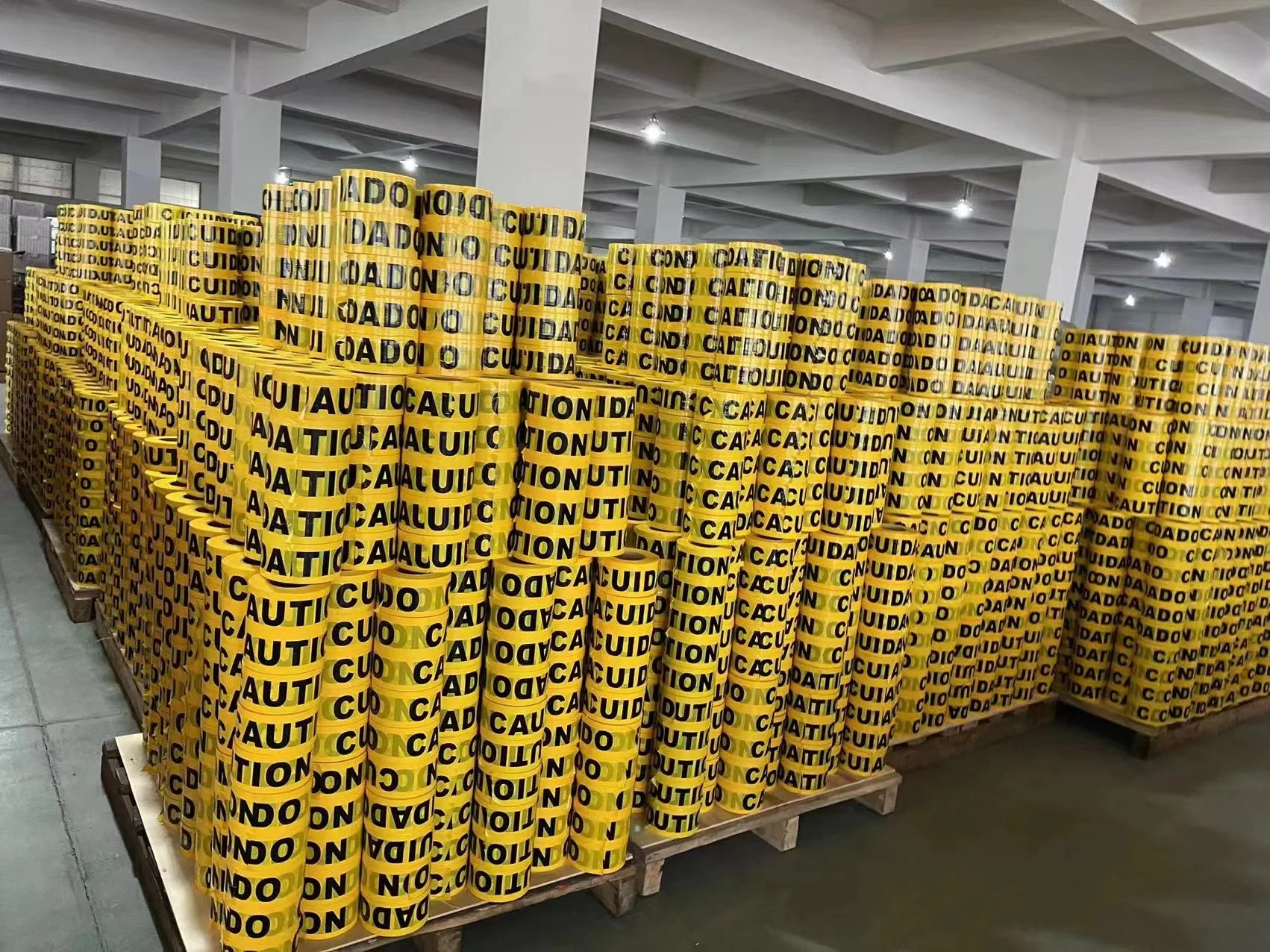 EONBON Non-Adhesive Pe Warning Tape, Printed Pe Warning Tape Signa For Hazardous Areas, Halloween Parties