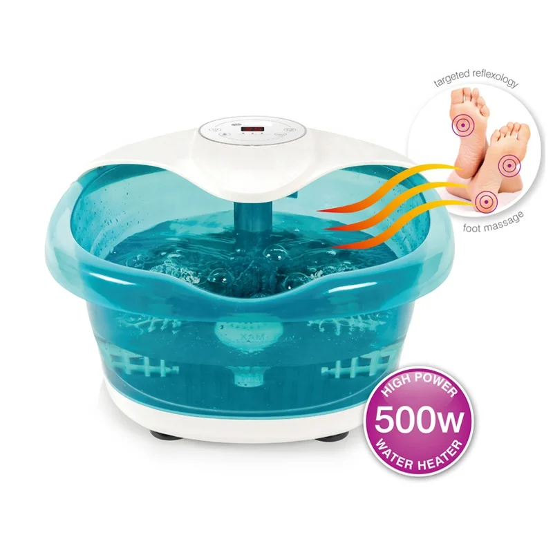 Hot Selling Electric Ionic Bath Spa Detox Foot Washing Machine with Bubble Infaraed Red Light For Diabetic