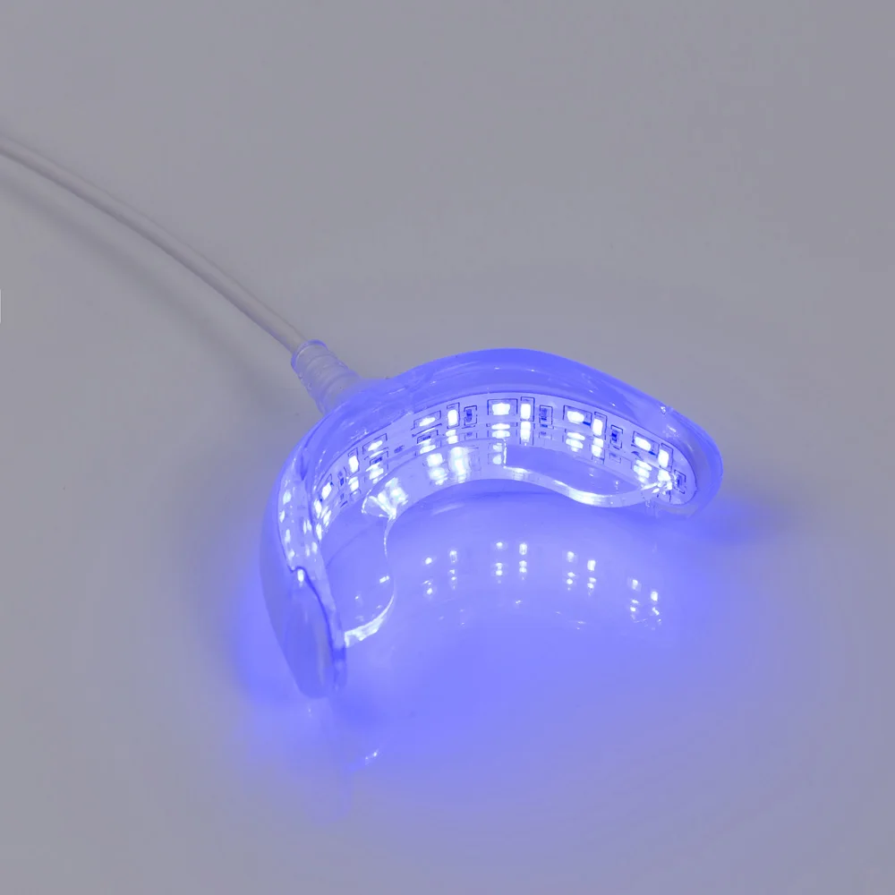 USB Connectable Teeth Whitening LED Kit 16/32 LED Blue Light Mobile Tooth Bleaching Gel Pens Home Use Smart Phone Kit Wholesale