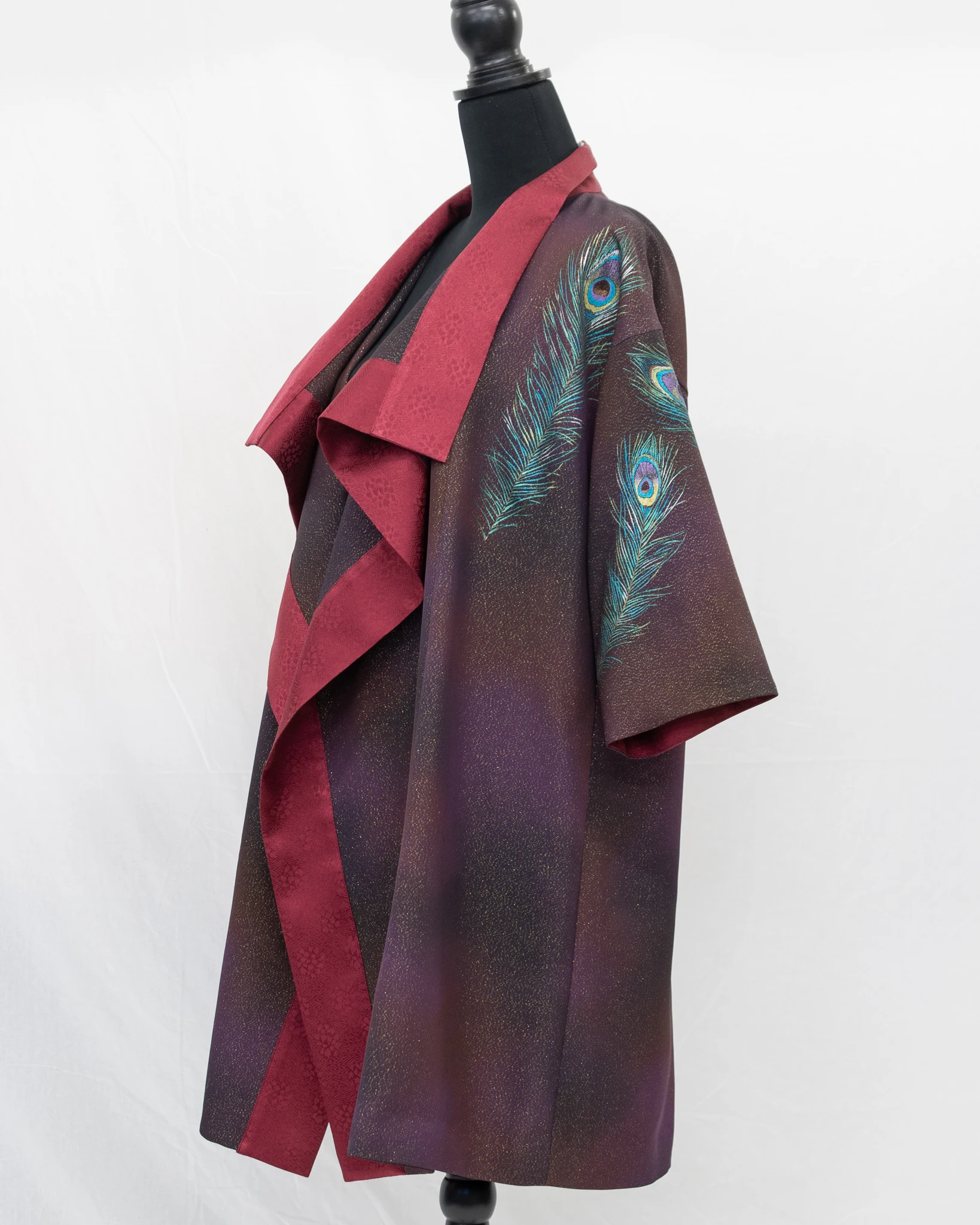 A gorgeous one-piece dress quilted Japanese kimono dress costume