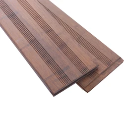 Even surface longboard decks exterior carbonized bamboo decking