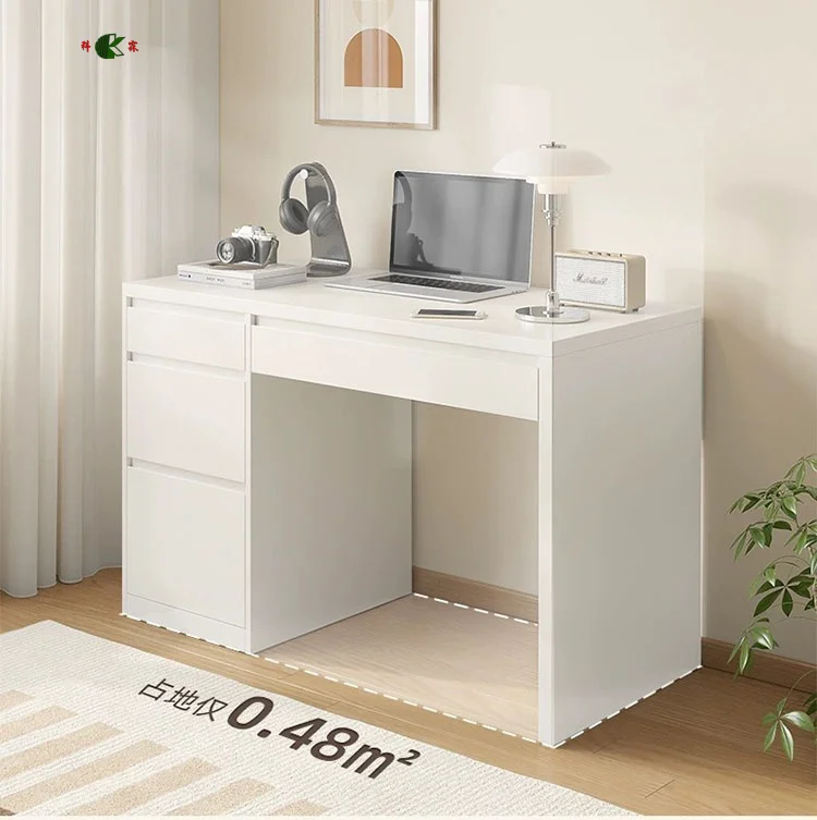 Integrated desk and bookshelf, customizable high-quality internet celebrity computer desk for student home use