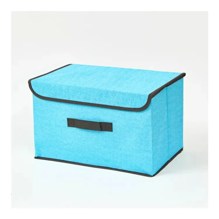 Hot Shopping Collapsible Pp Non Woven Wardrobe Cloth Organizer Socks Storage Box For Toys