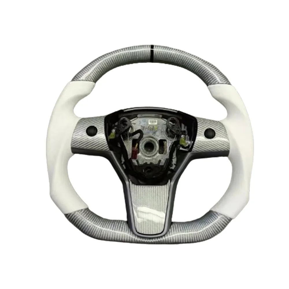 Carbon Fiber Steering Wheel for Hyundai AVANTE IV Saloon AD ADA ELANTRA VII CN7 AZERA AZERA IG GRANDEUR  VI CENTENNIAL I  II