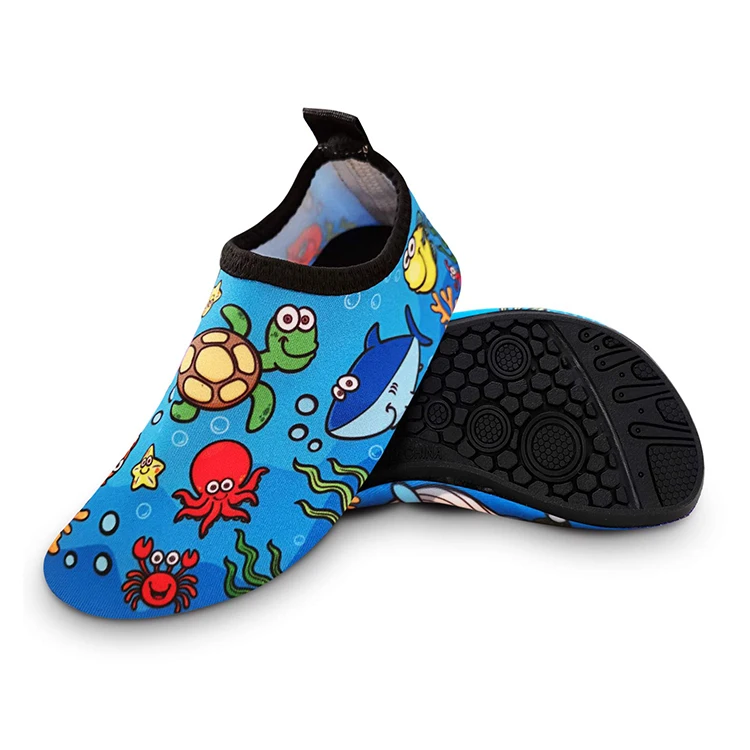 
Barefoot Sports Quick Dry Non-Slip Beach Socks Kids Water Shoes 