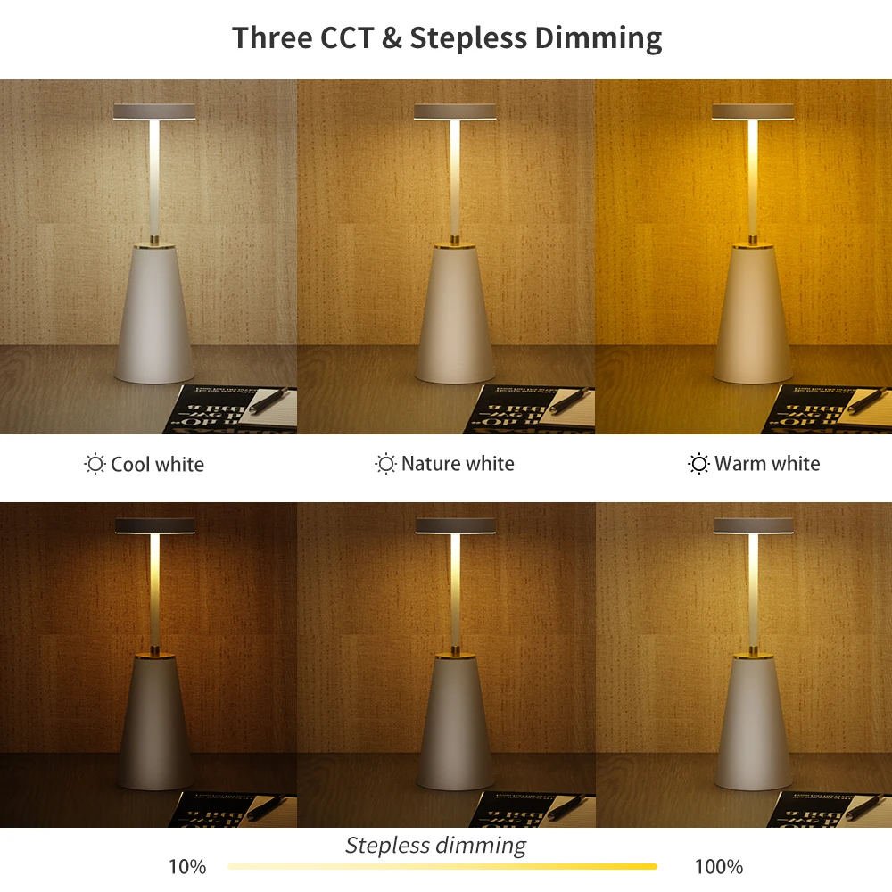 Multifunctional european table lamp rechargeable for phone watch earphone desk lamp wireless charger base bedroom living room