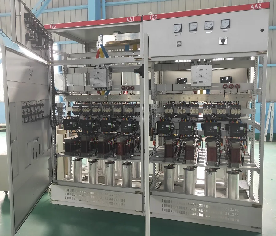 Power factor correction solutions low voltage capacitor banks with reactor