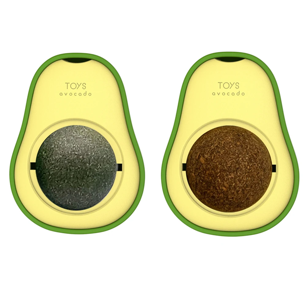 Pet Products Snail Crabs Avocado Rotating Catnip Ball Interactive Pet Catnip Toys Pet Accessories