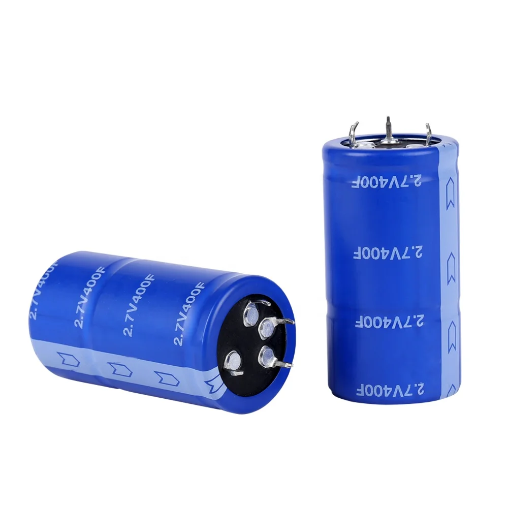 Super capacitor 2.7V 360F/400F medical equipment energy storage power supply car audio large-capacity system