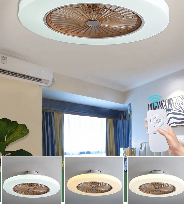 
APP Control Ceiling Fan 580mm With LED AC Fan Amazon Hotsale 