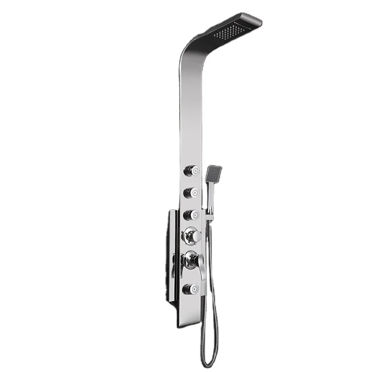 Hot Sell Shower Sheet Panel Stainless Steel Anti Vandal Shower Panel Tv With Pump And Heater