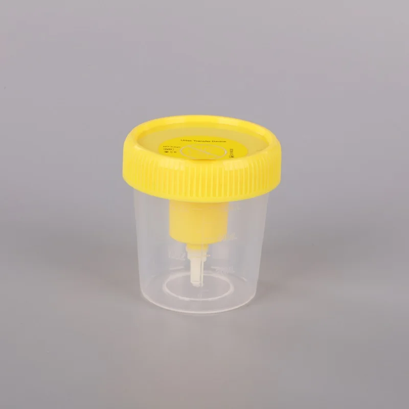 30Ml 60Ml 90ml Urine Drugs Collection Test Cup Leak Proof Medical Vacuum Negative Pressure Urine Cup