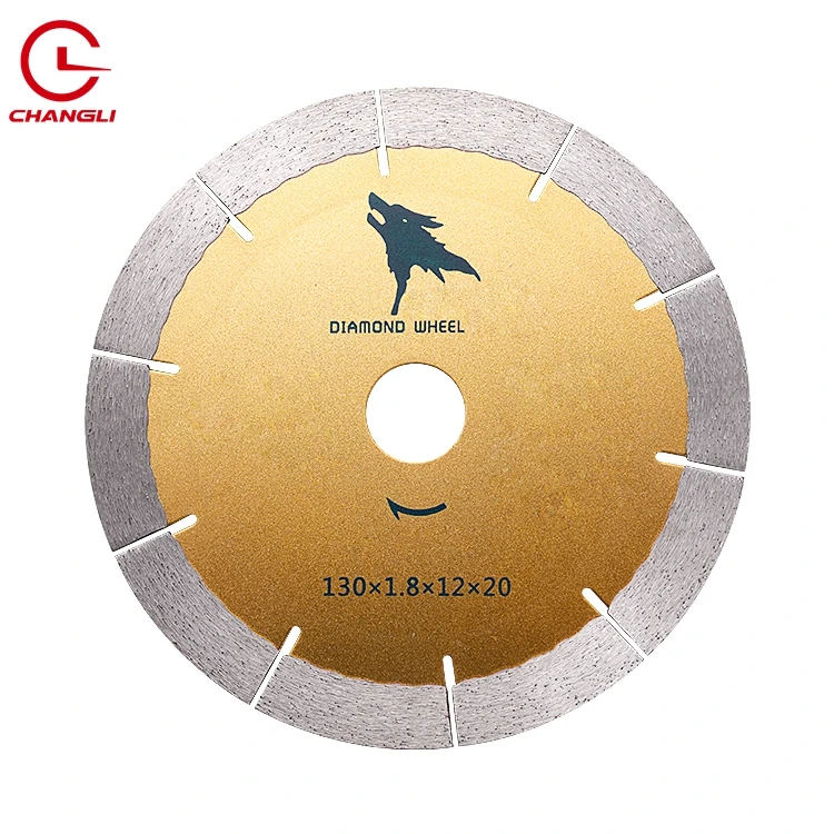High speed Tile Silent Hubei Cutter Cutting Disc Thin Turbo 130mm Cutting Wheel Diamond Saw Blade For Porcelain And Tile
