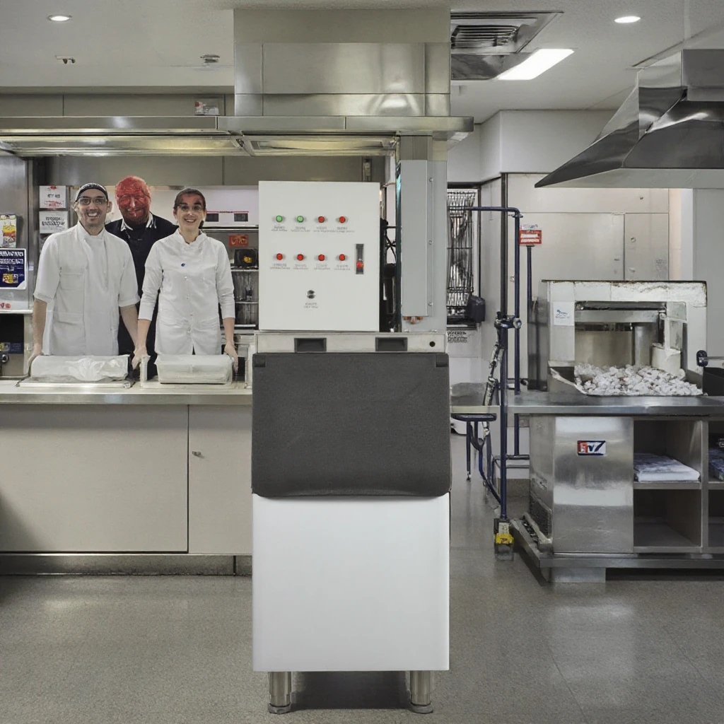 200kg/24h Commercial Small Industrial Capacity Flake Ice Maker Machines