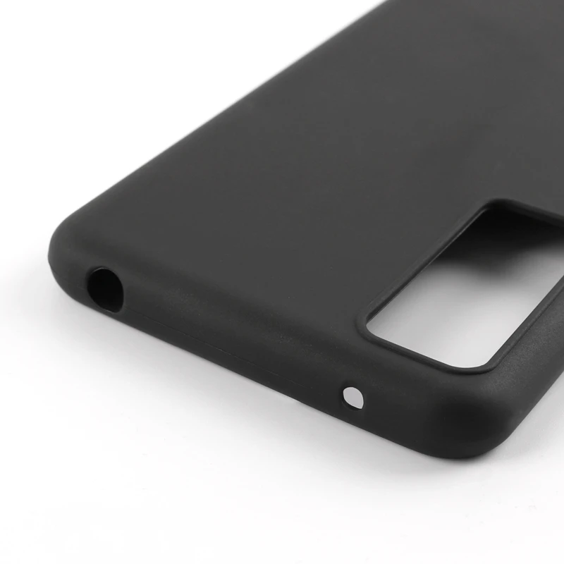 Matte Black Soft TPU Phone Case For TCL 20 5G 20S 20L 20L+ 20A 20 SE 205 20R 20B 20E 20Y 20 AX Protection Back Cover