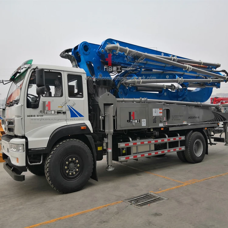 Manufacturer Price! JIUHE Brand 30m 38m Small Concrete Pump Truck Mini Concrete Boom Pump Truck for Sale!