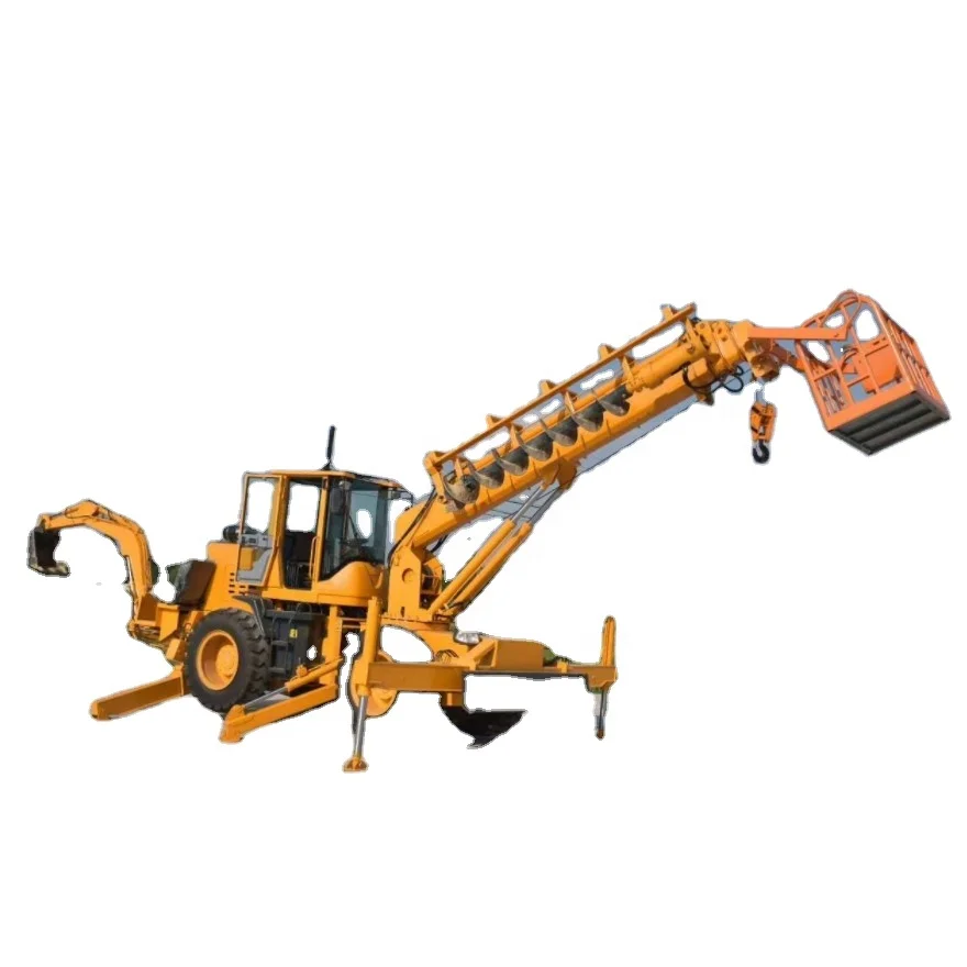 8 ton wheeled pickup truck crane for high performance buildings crane truck After-sales guarantee