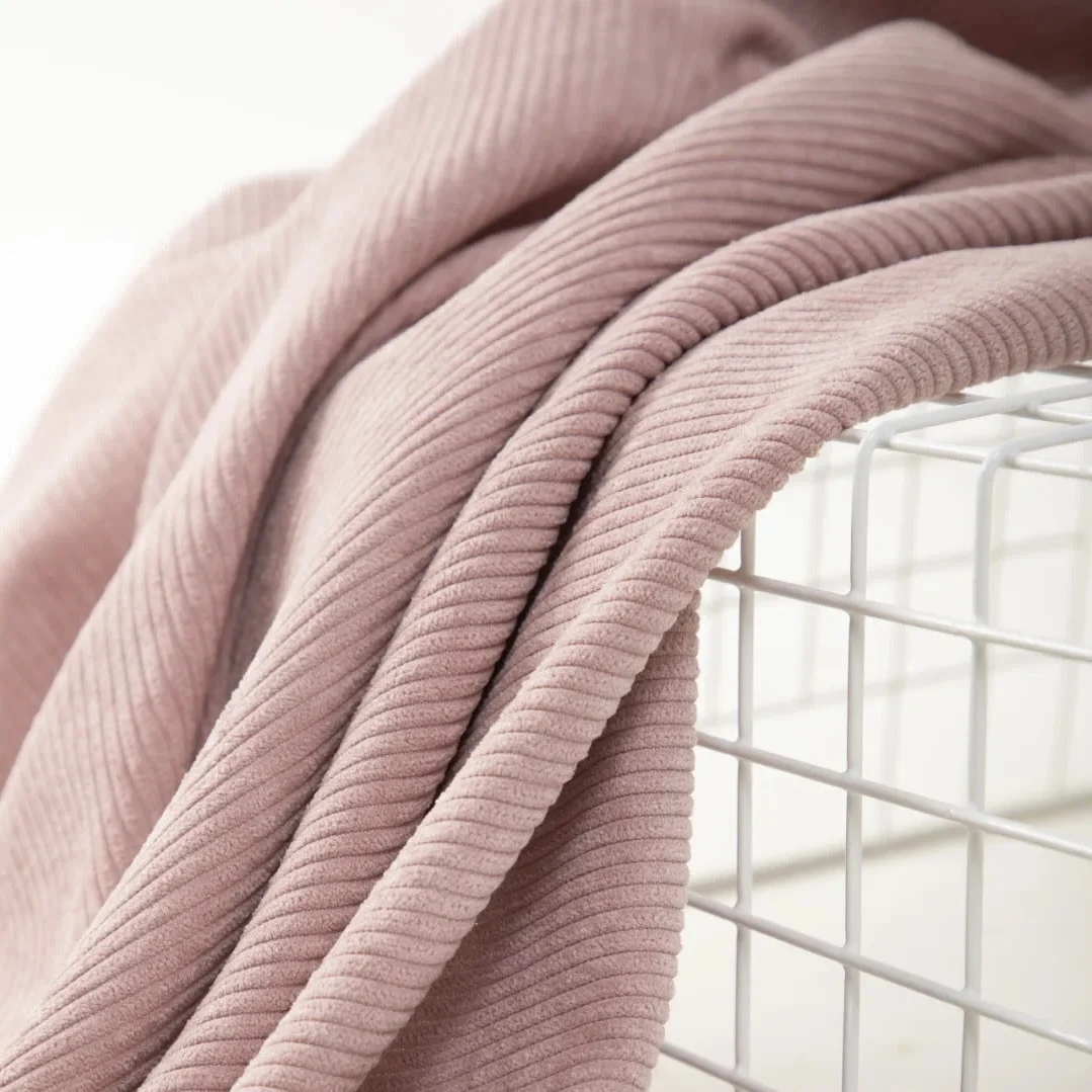 Stretch Corduroy Fabric for Clothes Professional 100% Cotton Flocked Material Waterproof Suits Fabrics Upholstery Fabric Woven