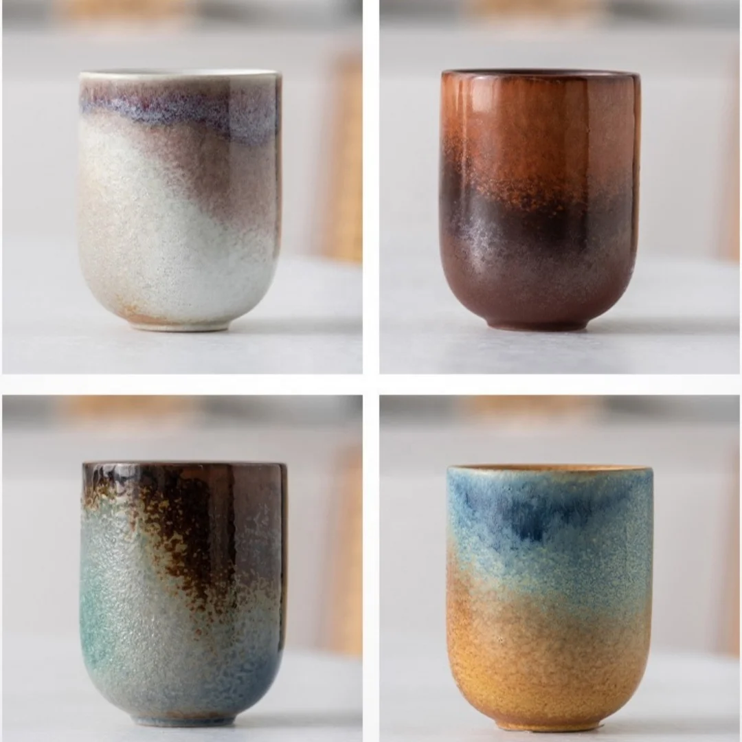 Wedding Gift Set Home Decor Nordic Modern Ceramic Candle Concrete Jar Christmas Candle Jars for Making Candles