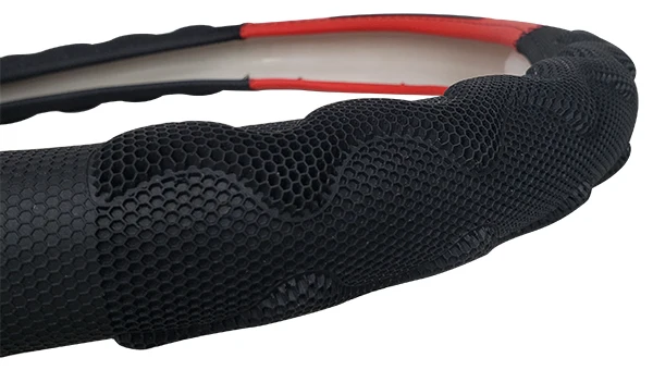 WING High Quality Customized Logo Luxury Heavy Car Steering Accessories Sport Silicone Steering Wheel Covers