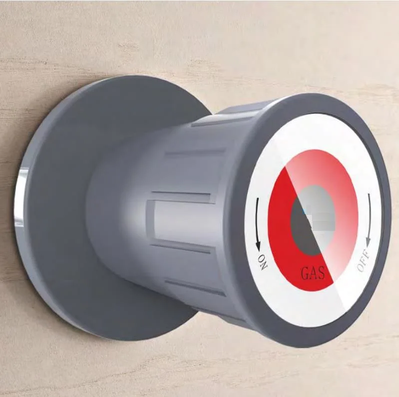 Solid Brass Chemical Resistant Desktop Single Head Gas Cork for Laboratory Equipment