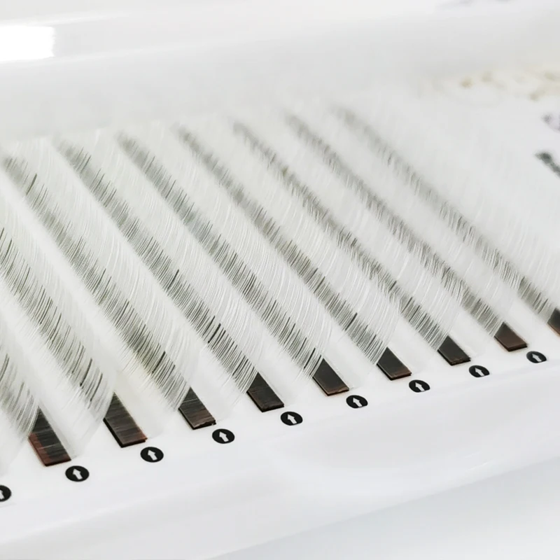 2022 0.05 Thick Latest Fluorescent Color Eyelashes Full Volume Single Length 6-15 MM In Regular Curvature J B C CC D DD