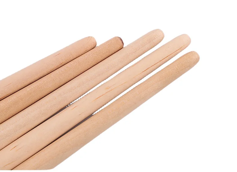 Wooden Pole Five Silicone Pen Set Soft Ceramic Indentation Pen Blending Gradient Nail Art Silicone Pen