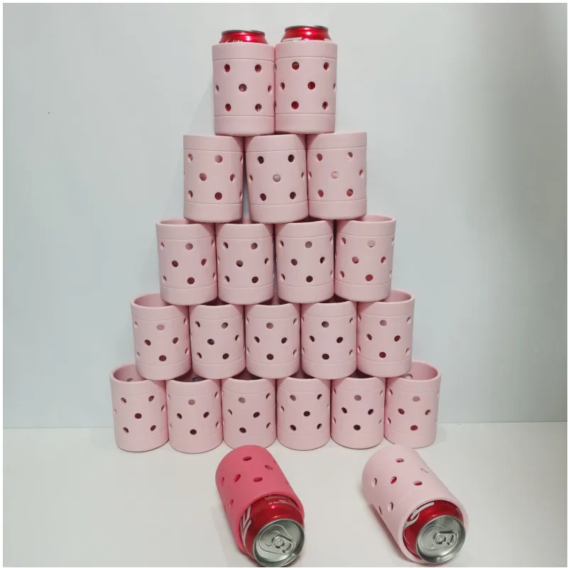 Can Cooler Sleeves for Soda Beer Beverages new candy color mix color order is good too 2022