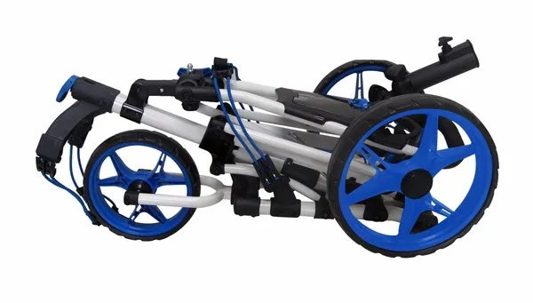 Электронной ручной тележки гольфа тележки высокое качество ручной складной с 3 колесами