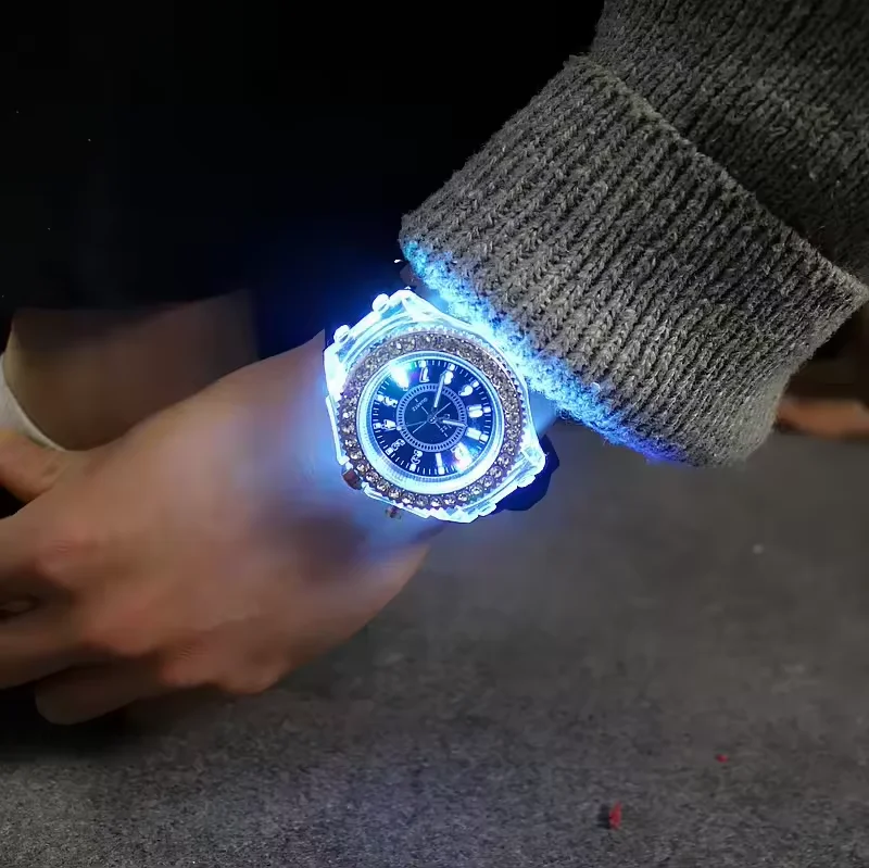 Hot Sale Led Watch Fashion Trend Watch Male And Female Student Quartz Watch