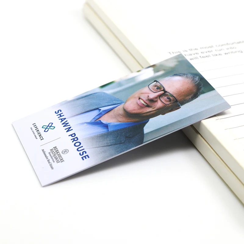 Digital Printing Rectangular Plastic PVC Custom Photo Card