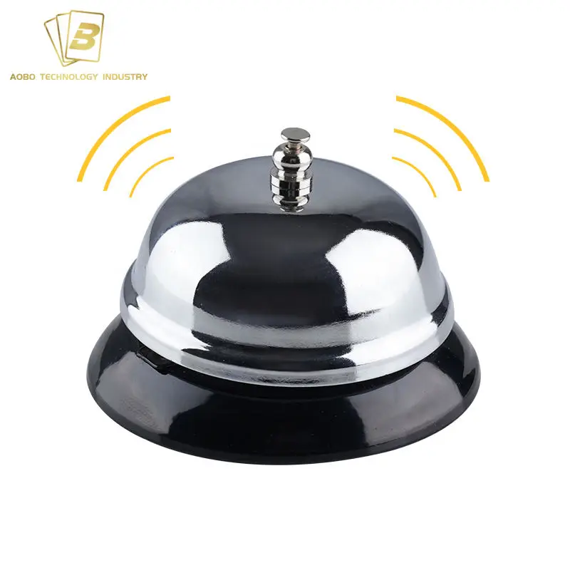 High Quality Game Accessories Smooth Thicken Glossy Stainless Steel Reminder Casino Bell