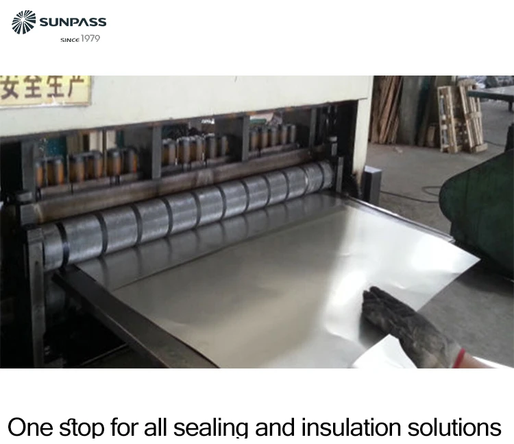 Flexible Graphite Sheet with SS304 High Pure Real Time Quote Last Low Price