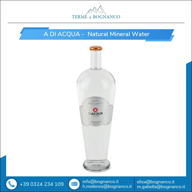 
A DI ACQUA BY ALESSI Natural Light Sparkling Mineral Water 