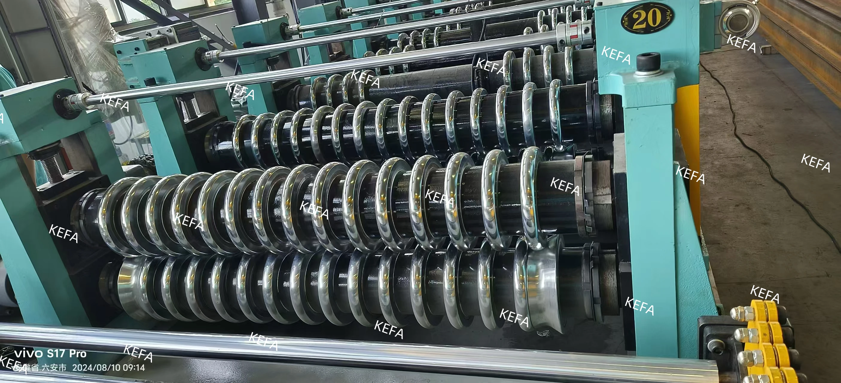 4mm spiral steel powder silo roll forming machine grain bin sheet machine silo sheet roll forming machine